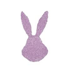 DEKOR VLÁKNO KRÁLIČIA HLAVA FIALOVÁ