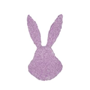 DEKOR VLÁKNO KRÁLIČIA HLAVA FIALOVÁ