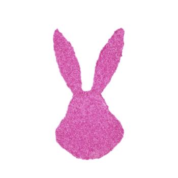 DEKOR VLÁKNO KRÁLIČIA HLAVA RUŽOVÁ