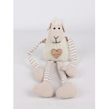 TEXTILNÉ JAHŇACIE ZÁVESNÉ CHODIDLO RUŽOVÉ