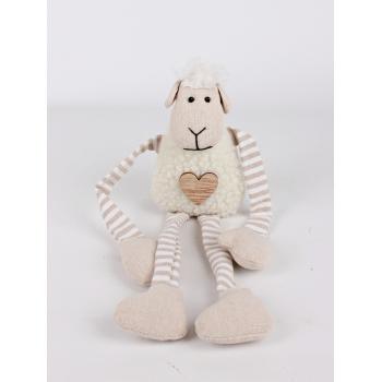 TEXTILNÉ JAHŇACIE ZÁVESNÉ CHODIDLO RUŽOVÉ