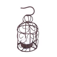 KOVOVÝ DRŽIAK SVIEČKY KLIETKA OKRÚHLA ZÁVESNÁ