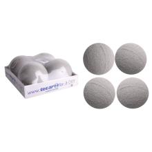 ZOŠÍVACIA PENOVÁ SUCHÁ LOPTA 4 KUSY SIVÁ