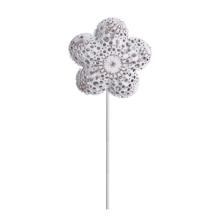 KOVOVÁ DEKORÁCIA KVETINA NA PALIČKE