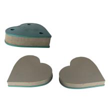 ZOŠÍVACIA PENA MOKRÉ SRDCE 2 KUSY ZELENÁ