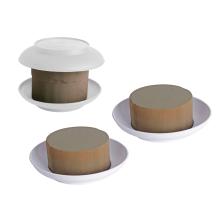 MISKA SO SPONKOU 2 KUSY BIELA