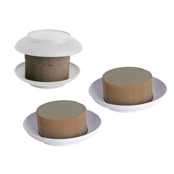 MISKA SO SPONKOU 2 KUSY BIELA