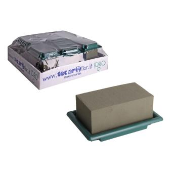 ZÁSOBNÍK NA KVETY SO SPONKOU 12 KUSOV ZELENÝ