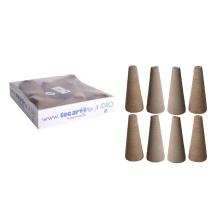 ZOŠÍVACIE PENOVÉ KUŽELE 8 KUSOV ZELENÁ