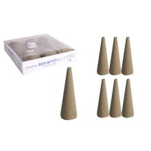 ZOŠÍVACÍ PENOVÝ MOKRÝ KUŽEĽ 6 KUSOV ZELENÝ