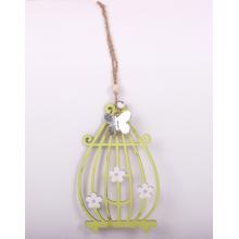 DEKOR DREVENÁ KLIETKA ZELENÁ