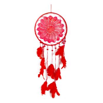 LAPAČ SNOV, S ORANŽOVÝMI PIERKAMI