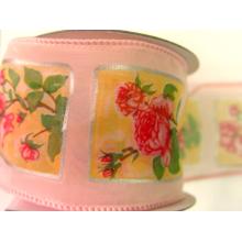 STUHA S RUŽOVÝM VZOROM RUŽOVÁ