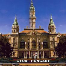 MAGNETKA NA CHLADNIČKU SUVENÍR GYŐR RADNICA