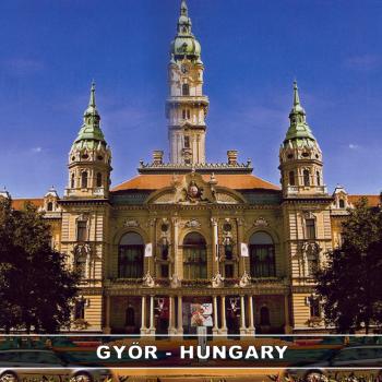 MAGNETKA NA CHLADNIČKU SUVENÍR GYŐR RADNICA