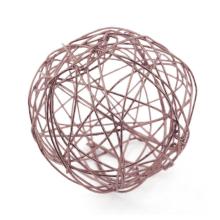 DRÔTENÁ GUĽA RUŽOVÉ ZLATO