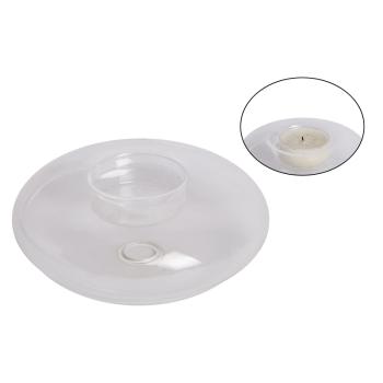 SKLENENÝ HOBBY SVIETNIK TRANSPARENTNÝ