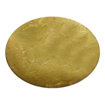 SKLENENÁ MISKA SO ZLATÝM KRUHOM 15CM