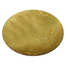 SKLENENÁ MISKA SO ZLATÝM KRUHOM 20CM