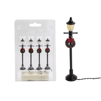 SVIETIACI SVIETNIK S LED DIÓDOU, BATÉRIOVÝ, SADA 4 KS, S VENCOM