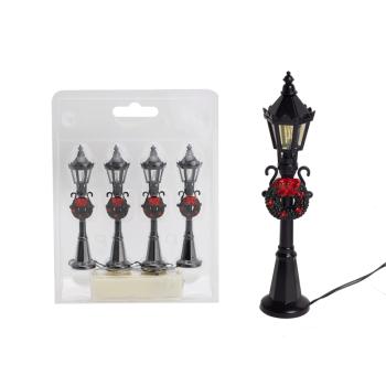 SVIETIACI SVIETNIK S LED DIÓDOU, BATÉRIOVÝ, SADA 4 KS, S VENCOM