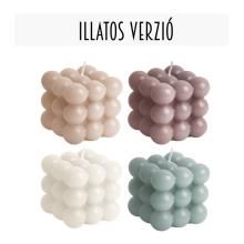 SVIEČKY KOCKY, VOŇAVÉ, 3D, BOBULE