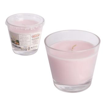 VONNÁ SVIEČKA V SKLE, "MAGNOLIA", 30 HODÍN HORENIA