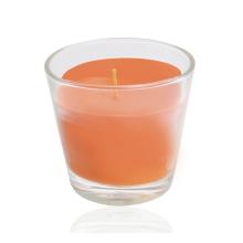 VONNÁ SVIEČKA V SKLE, TROPICKÉ MANGO, 30 HODÍN HORENIA
