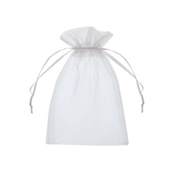 FORMIČKY NA SUŠIENKY Z ORGANZY, 12 KUSOV, BIELE