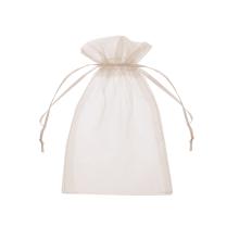 ORGANZOVÝ SVIETNIK, 12 KUSOV, KRÉMOVÝ