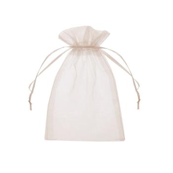 ORGANZOVÝ SVIETNIK, 12 KUSOV, KRÉMOVÝ