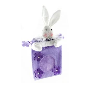 TAŠKA SO ZAJAČIKOM S OKIENKOM FIALOVÁ