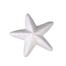 POLYSTYRÉNOVÁ HVIEZDA 3D, BIELA