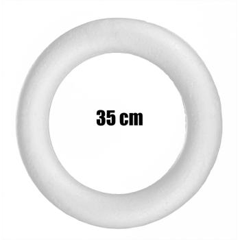 POLYSTYRÉNOVÁ POLKORUNA, 2 KUSY, BIELA