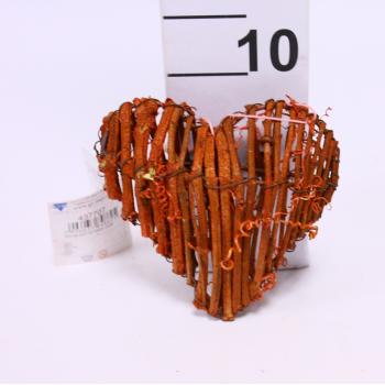 VINIČ AK.SRDCE 3D ČERVENÉ 10CM