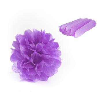 DEC.PAP.FLOWER BALL FIALOVÁ 15