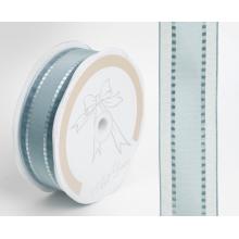 STUHA ORGANZA A SATÉN SVETLOMODRÁ