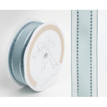 STUHA ORGANZA A SATÉN SVETLOMODRÁ