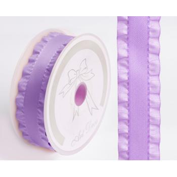 TAFTOVÁ STUHA RIASENÁ SVETLOFIALOVÁ