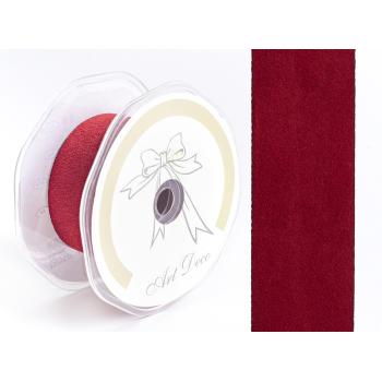 SEMIŠOVÁ STUHA ČERVENÁ