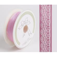 ČIPKOVÁ STUHA RUŽOVÁ