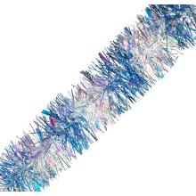 VIANOČNÉ BOA, PLOCHÉ, MODRÁ/PERLEŤOVÁ ZMES