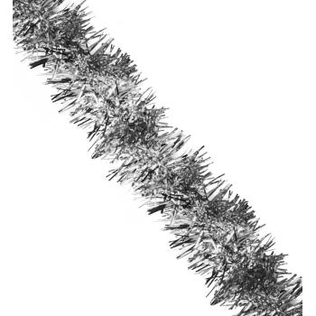 VIANOČNÉ BOA, PLOCHÉ, MATNÉ STRIEBORNÉ