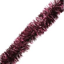 VIANOČNÉ BOA, ZAMATOVÁ NIŤ, MATNÁ BORDOVÁ