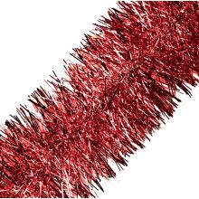 VIANOČNÉ BOA, ŠIROKÉ, ČERVENÉ