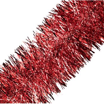 VIANOČNÉ BOA, ŠIROKÉ, ČERVENÉ