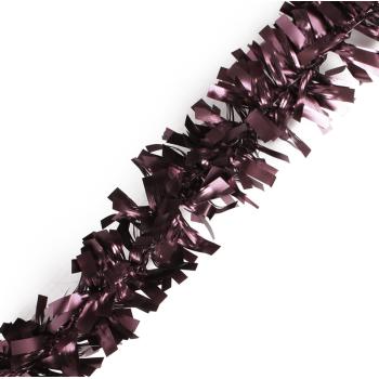 VIANOČNÉ BOA, VOLÁNOVÝ PÁS, MATNÁ FIALOVÁ