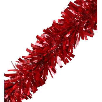 VIANOČNÉ BOA, ŠIROKÝ PRUH, JASNE ČERVENÉ