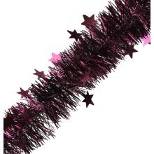 VIANOČNÉ BOA, NIŤ S HVIEZDOU, MATNÁ BORDOVÁ