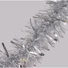 VIANOČNÉ BOA, TENKÉ/ŠIROKÉ, STRIEBORNÉ